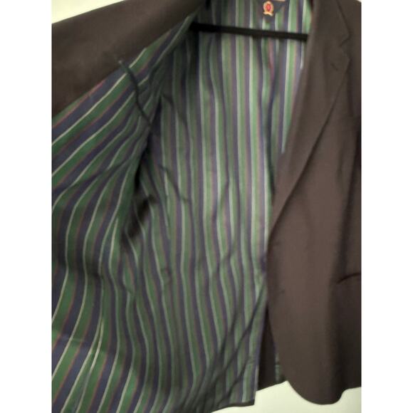 Vintage Tommy Hilfiger Heritage Black Wool Blazer – Made in USA – Size 46L vguc - Picture 5 of 9
